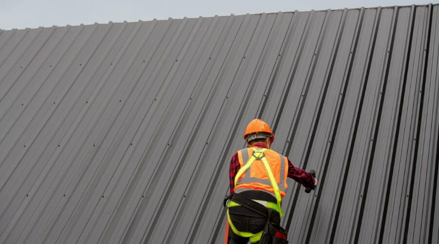 Professional metal roof installation services in Tecopa, CA